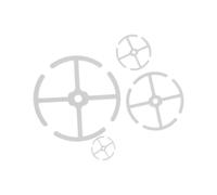 Confezione da 4 supporti riutilizzabili per piante per la crescita di filodendro, alocasia, per interni ed esterni, pali per arrampicata a 360 gradi, supporto per piante di varie dimensioni per