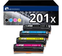 Confezione da 4 toner HP 201XL compatibili - Nouvo