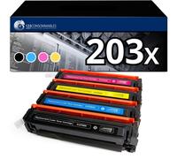 Confezione da 4 toner HP 203X compatibili - Nouvo