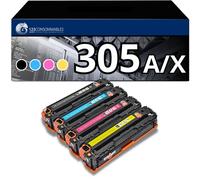 Confezione da 4 toner HP 305A/X compatibili - Nouvo