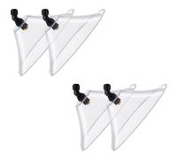 Confezione da 4 ugelli antivento per cappuccio, punto di atomizzazione ad alta pressione con spruzzatore, attrezzi da giardinaggio