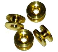 Confezione da 4 universale decespugliatore 2 testa occhielli in ottone