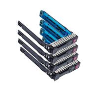 Confezione da 4 vassoi per unità SAS SATA SFF SAS 651687-001 651699-001 compatibile per HP Gen8 Gen9 G8 G9 ML350p DL360e DL320e DL380e SL270 sL230
