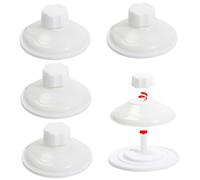 Confezione da 4 ventose resistenti per gatti, ventosa per finestra per gatti, con vite, strumento da 3, 4 pollici, per casa fai da te su più superfici
