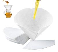 Confezione da 40/80 Filtri dell'Olio per Friggitrice - Set di Alta Qualità per Sciroppo d'Acero - filtri per olio da cucina,filtri a cono per ristoranti, cucine, hotel, caffè (40PCS)