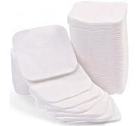 Confezione da 40 dischetti quadrati in cotone 100% puro cotone, morbidi cuscinetti per il viso per la pulizia, la tonificazione e l'idratazione quotidiani, adatti per tutti i tipi di pelle