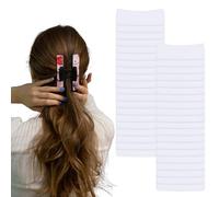 Confezione da 40 fermagli per capelli per coprire spazi vuoti a sublimazione per clip quadrate a sublimazione clip per capelli copertura spazi vuoti tra cui forte adesivo biadesivo in pelle PU