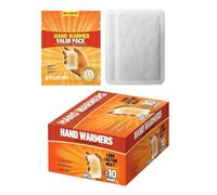 Confezione Da 40 Scaldamani Posizionabili Singolarmente: Pacchetti Caldi Con Riscaldamento Automatico Istantaneo Per Protezione Dal Freddo, Calore Duraturo Per Mani, Tasche, Sport All'aria Aperta, Via