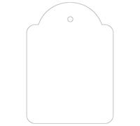 Etichette Merchandising Apli Cartoncino Bianco Resistente Senza Acidi 50x70mm Co