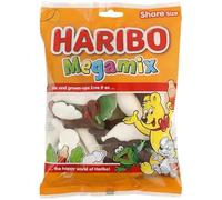 Confezione da 400 Grammi di Caramelle Gommose -HariboMegamix- Gusti Assortiti, Figure Assortite