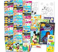 Confezione da 48 libri da colorare per bambini con utensili da colorare, set di bomboniere per bambini, supereroi, principesse, personaggi dei cartoni animati, libri di attività per ragazzi e ragazze