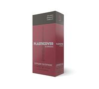 Confezione da 5 ance Rico Plasticover per sassofono soprano, durezza 1,5