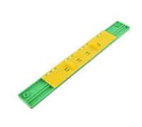 Confezione da 5 api in plastica per cancello nido 31,5 x 4 cm, confezione | Controlla le dimensioni dell'ingresso dell'alveare, la base aderente protegge le colonie deboli, struttura in plastica