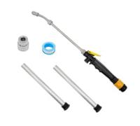 Confezione da 5 aste anodizzate per scaldabagno RV e bacchetta di scarico con set di prese per elemento, asta in magnesio NPT da 9,2 cm 3/4", sciacquatrice per serbatoio, doppia presa esagonale e