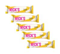 Confezione da 5 barrette di cioccolato Nick's Crochy Caramel 28 g Keto senza ...