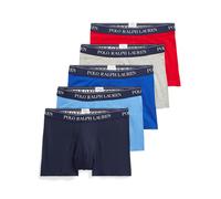 Confezione da 5 boxer classici in cotone elasticizzato Multicolore XL Tinta unita