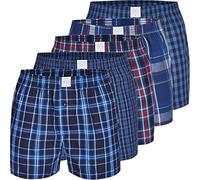 Confezione da 5 boxer MG-1, boxer da uomo, confezione risparmio da M - 3XL a quadretti, set 2, M