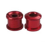 Confezione da 5 bulloni per corona della bicicletta, con doppie viti per ruota dentata e strumenti per la manutenzione professionale (nero)