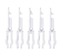 Confezione da 5 chiavi di resetta per rottura vetro, materiali di alta qualità per un innesco efficiente in caso di crisi, design facile da usare, resetta bianca