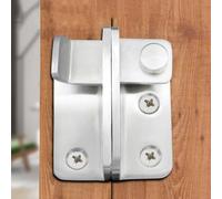 Confezione da 5 chiavistelli di sicurezza per armadietti, in acciaio inossidabile, con design anti-violenza e funzionalità a prova di esplosione (piccolo destro)