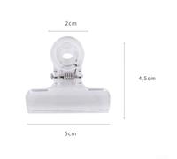 Confezione da 5 clip per legare le mosche per una sicura piuma e il posizionamento del doppiaggio, strumento indispensabile (50 mm)