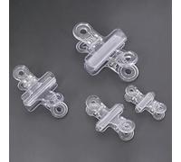 Confezione da 5 clip per legare le mosche per una sicura piuma e il posizionamento del doppiaggio, strumento indispensabile (22 mm)