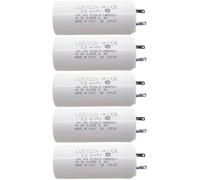 Confezione da 5 Condensatore 2,5 µF per motore tapparelle o persiane tutte le marche - Coppia motore 6 Nm - Made in Italy