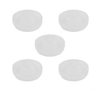Confezione da 5 coperchi in silicone per bicchieri da viaggio per bottiglie sottovuoto e tazze, guarnizioni di ricambio progettate per prestazioni ermetiche a prova di perdite (D)