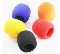 Confezione da 5 coperture colorate in schiuma per microfono, per Shure SM58 Beta58A PGA58