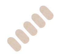 Confezione da 5 cuscinetti in pergamena per ponte, accessori in pelle, protezioni per corde, per violino, violoncello e viola pezzi di ricambio per violino (Size : S)