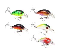 Confezione da 5 esche morbide da pesca con anguille, realistiche, in silicone, per bassi e laghi d'acqua dolce