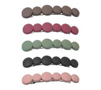 Confezione Da 5 Fermagli Per Capelli Francesi Da Donna, Set Di Fermagli Per Capelli Da Donna, Fermagli Per Capelli Sottili Da Donna, Fermagli Per Capelli Francesi Per Capelli Sottili (9 Cm)