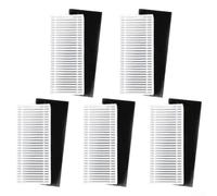 Confezione da 5 filtri di ricambio per iHome per AUTOVAC per Nova S1 Pro, per Nova Pro, Orbita Pro, per ECLIPSE Pro, Luna Pro robot aspirapolvere (iHRVS1PRO-3BLK, iHRVS1-3BLKS, iHRV9-BLKS), lavabili