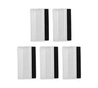 Confezione da 5 filtri di ricambio per Tesvor S5 110 x 50 mm, confezione da 5 pezzi, in plastica, adatti per interni e domestici e peli di animali domestici nell'ambiente