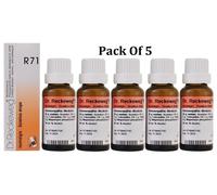 Confezione Da 5 Gocce R71 Dr. Reckeweg Per Sciatica (22ml) Spedizione Gratuita
