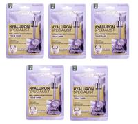 (CONFEZIONE DA 5) L'OREAL HYALURON SPECIALIST MASCHERA LENZUOLO IDRATANTE 5X28GR