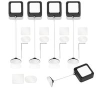 Confezione da 5 lucchetti retrattili per telecomando, guinzaglio regolabile da 2 m per telecomandi TV, controller di gioco e altro ancora, mantiene i tuoi dispositivi al sicuro e non perderli mai più