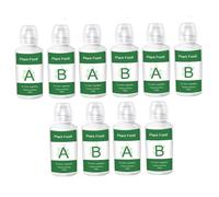 Confezione da 5 mangimi per piante idroponiche A&B, granuli per piante da interno, soluzione nutritiva per verdure, erbe, fiori, fertilizzante solubile in acqua facile da usare, decorazion