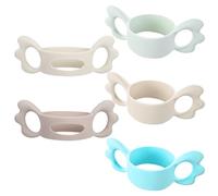 Confezione Da 5 Manici Per Biberon, Manici Per Biberon In Silicone, Manici Durevoli Per Biberon, Accessori Per Biberon, Riutilizzabili