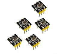 Confezione da 5 microfoni omnidirezionali INMP441 con interfaccia I2S a 24 bit ottimizzata per soluzioni di streaming audio a bassa latenza (saldate)