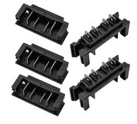 Confezione da 5 morsetti per adattatore batteria ABS per DCB180/DCB182/DCB200/DCB201/DCB203/DCB230/DCB204/DCB240/DCB205/DCB206 Li-Ion Power