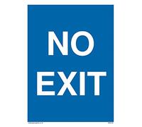 Confezione da 5 - No Exit - 150 x 200 mm - A5P