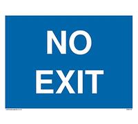 Confezione da 5 - No Exit - 200 x 150 mm - A5L