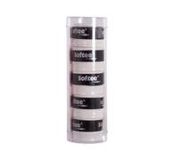 Confezione Da 5 Overgrip Lisci Softee Tech Bianco White