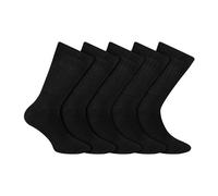 Confezione da 5 paia di calze sportive ecodim Nero 39/42 Tinta unita