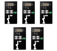 Confezione da 5 pannelli di controllo touchpad per asciugatura Speed Queen STT30 SQ BC/BX Text Stock di ricambio