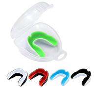 Confezione da 5 paradenti per bambini - Paradenti da calcio, materiale EVA per uso alimentare, con portatile, facile da installare, facile da usare