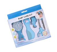 Confezione da 5 pezzi spazzola per capelli e tagliaunghie per la cura della salute del bambino e accessori per la toelettatura set doccia piccoli bambini manico ergonomico