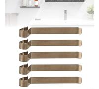 Confezione da 5 piastre di spinta a molla in metallo per sistemi di lavaggio Geberit, compatibile con 127.000, 130.000, 140.300, componenti di ricambio in metallo per riparazioni del bagno (5 pezzi)