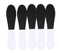 Confezione da 5 pietre pomice usa e getta per piedi - Scrubber a doppio lato per rimuovere calli e pelle morta - Strumento per la cura dei piedi per talloni lisci